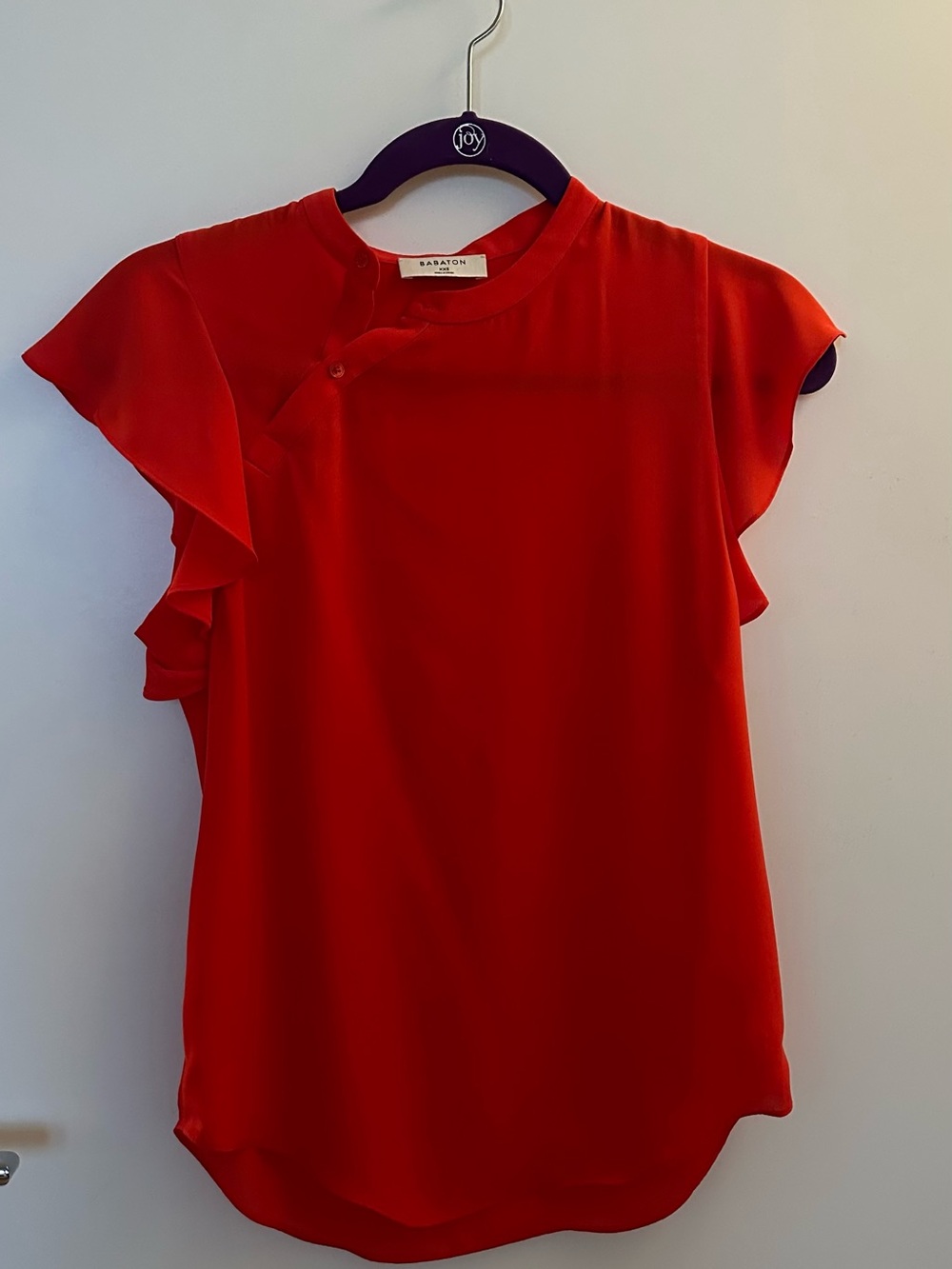 Aritzia Flitter Sleeve Blouse